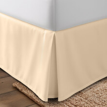 Utopia Bedding Jupe de lit King size Volants plisss quadruples doux Ajustement facile avec chute sur mesure de 40,6 cm Qualit htelire r