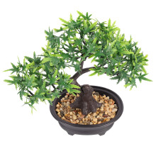 2 stuks realistische bonsai kunstplant in pot voor thuis en kantoor