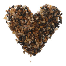 natuurlijke rivierstenen decoratieve 0,3-0,5 cm 1 kg