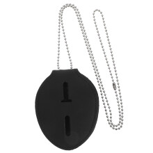 Vielseitiger Badge-Halter mit Gürtelclip und Schutzhülle für ID-Karten