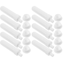 10Stk Leichte Nasen-Inhaler Tubes Weiß Praktisch Für Ätherische Öle