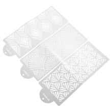 1 set, 3-teilige backformen ausstechschablonen für kuchen