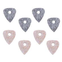 8Stk Ukulele Plektren Filz, Bunt, Leichte, Langlebige Filz-Picks