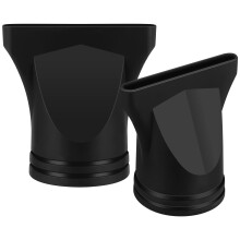 2 stück wiederverwendbarer haartrockner-diffusor schwarz für styling