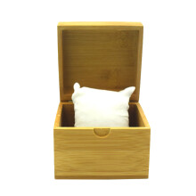 bambus uhrbox schmuckhalter armband organizer geschenk mit kissen