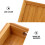 Tablett Aufbewahrungs Snack Tablett 8