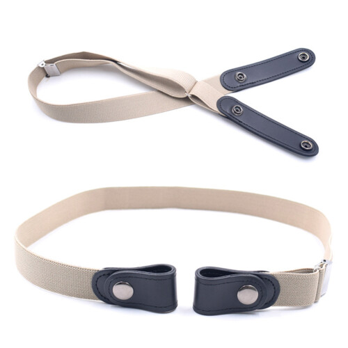 2 stücke elastischer für jeans (navy + beige) 2