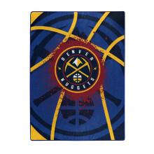 Northwest NBA Denver Nuggets Unisex-vuxen Raschel Throw Blanket 60"""" x 80"""" Shadow Play