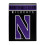 Northwest NCAA Northwestern Wildcats Raschel Couverture 60"" x 80"" Basic 1