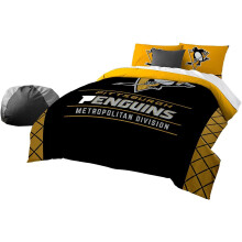 Northwest Company NHL Pittsburgh Penguins Tröster- und Kissenbezüge-Set Full/Queen Draft