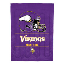 Northwest NFL Minnesota Vikings Ensemble couette et taies dcoratives Full/Queen Draft