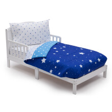 Ensemble de literie pour tout-petits Delta Children 4 pièces - Couette réversible 2-en-1