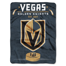 Northwest NHL Vegas Golden Knights Unisex-Erwachsene Raschel-berwurfdecke, 152,4 x 203,2 cm, inspiriert