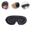 Sleep Mask Für Und Männer Mit Elastischem Blindfalten- 2