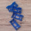 4-teiliges D-Batteriefach Serie/Parallel, blau 6