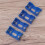 4-teiliges D-Batteriefach Serie/Parallel, blau 8