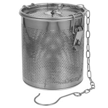1Stk Brine Filterkorb Aus Edelstahl Mit Haken Für Haushalt Silber
