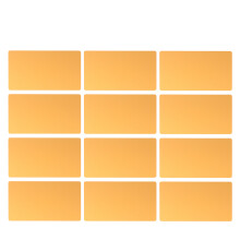 50 0,2 mm dünne farbige eloxierte aluminium-gravurplatten gold