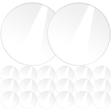 20St Runde Acrylplatte Transparent Für Diy Bastelprojekte