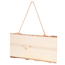 2Stk Unfertige Holzschilder Holzschnitte Holzplatten Leere