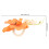 4Stk Seidenblumen Tischdekoration 11