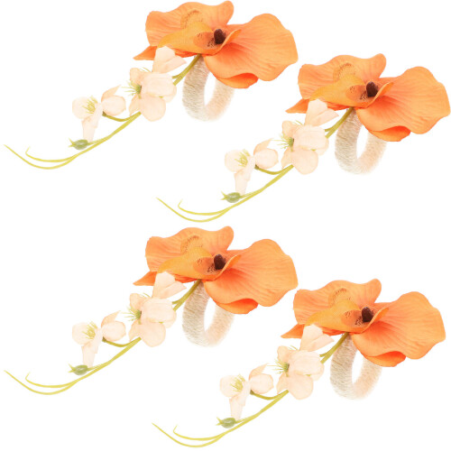 4Stk Seidenblumen Tischdekoration 2