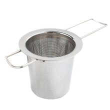 Teeaufgussfilter Mit Faltbarem Griff Und Deckel