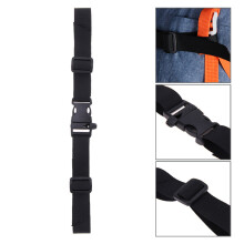 2 schulrucksack rutschfester verstellbarer brustgurt (schwarz)