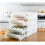 Double Layer Egg Tray Transparent Refrigerator Crisper Organizer 4