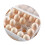 Double Layer Egg Tray Transparent Refrigerator Crisper Organizer 2