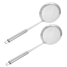 2 st feinmasch abschäumer fondue fettfilter ölabscheidung silber