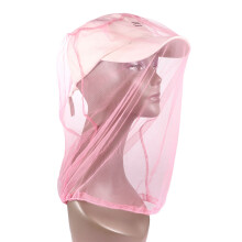Outdoor Schutz Cap Rosa Mit Mesh Gegen Insekten Und Fliegen