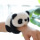 2Stk Stofftier Klapparmband Plüsch Panda 6