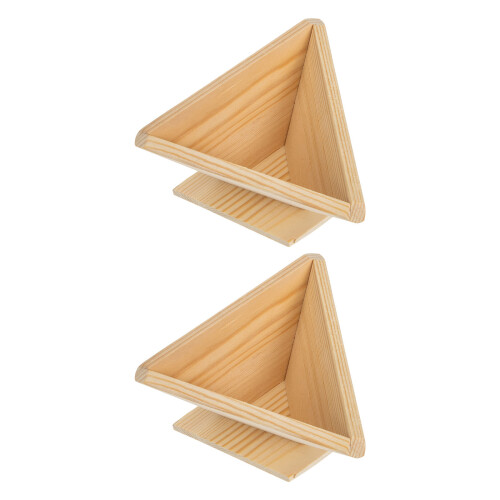2Stk Holz Reisbällchen Form Chinesischer Reispudding 2