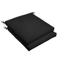 Sorra Home Sunbrella Bristol szgletes szkprna (2db-os kszlet) - Fakuls- s vzll kltri s beltri terasz loprna plsshabbal - vszonfekete