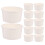 100Stk 3Oz Dessertbecher Einweg Pudding Schüsseln Eisschalen 5