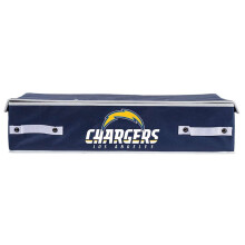 Cajas de Almacenamiento Franklin Sports NFL Los Angeles Chargers - Grande, 66 x 46 x 15 cm