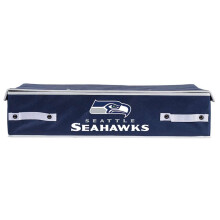 Franklin Sports NFL Seattle Seahawks Cajas de Almacenamiento Bajo la Cama - Pequeñas, 22 x 12 x 6 - Pulgadas