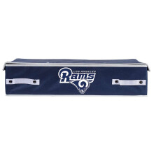 Franklin Sports NFL Los Angeles Rams Cajas de Almacenamiento Bajo la Cama - Grande, 66 x 46 x 15 cm