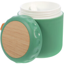 1 set isolierte lunchbox mit -innenbehälter und löffel
