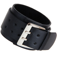 1St Ledernes Doppeltes Armband Mit Großem Verschluss Für Männer