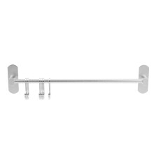 Multifunktionaler Wandhaken, Schwerlast Aluminium, Silber