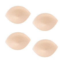 4 paar -einlagen , einsätze für bikini sport-