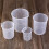 5Stk Transparente Kunststoff Messbecher Robust Einteilig (50–1000Ml) 7