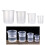 5Stk Transparente Kunststoff Messbecher Robust Einteilig (50–1000Ml) 9