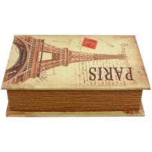 1 vintage-fake-buch, simuliertes buch mit aufbewahrungsbox