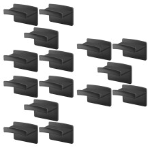 15 Wandhaken Kleiderhaken selbstklebend Hütenhalter für die Wand
