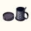 7- . PU- -Set mit Halter, hitzeisolierte runde Untersetzer ( ) 10