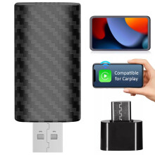 kabelloser adapter für auto und smartphone, handy-anschluss