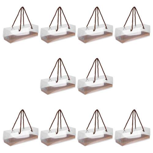 10Stück Kuchenverpackungsboxen Lebensmittelboxen